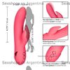 California Dreaming Vibrador con estimulador de clitoris y carga USB